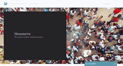Desktop Screenshot of mononews.com